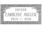 Granite Grave Markers