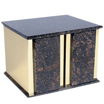 Ethinity Tan Brown Granite Companion Urn