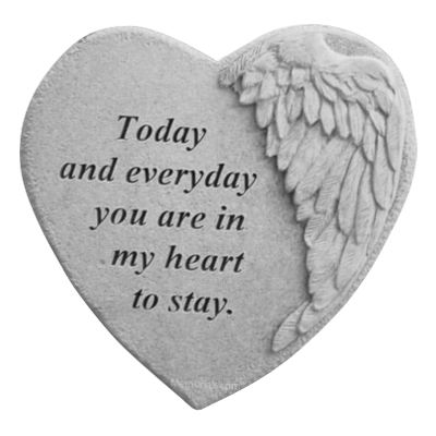 Everyday Angel Heart Stone