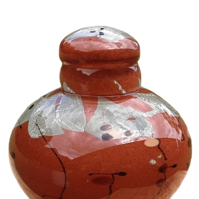 Ruby Dream Glass Cremation Urn