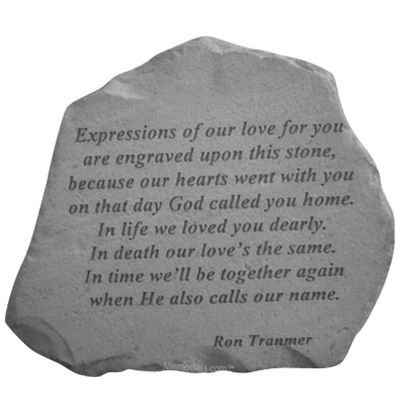 Expressions of Love Remembrance Stone