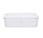 Exquisite Pink Premie Child Casket