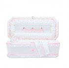 Exquisite Pink Premie Child Casket