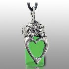 Family Green Pet Urn Necklace