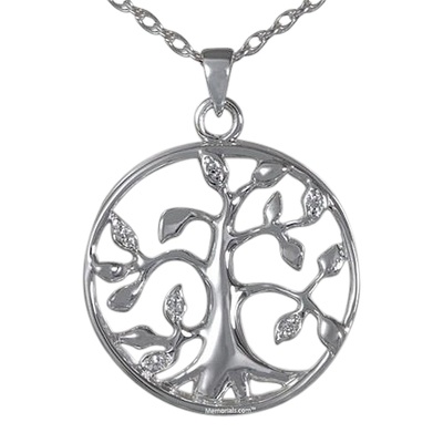 Family Tree Cremation Pendant III