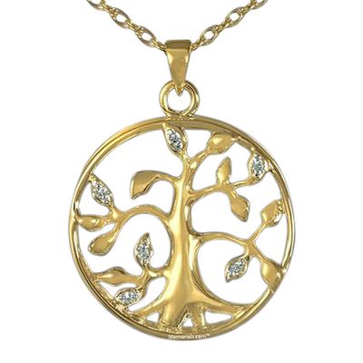 Family Tree Cremation Pendant II