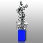 Fauna Blue Pet Cremation Urn Necklace