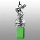 Fauna Green Pet Cremation Urn Necklace