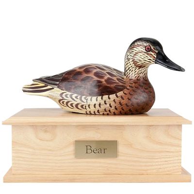 Female Decoy Duck Dog Urn