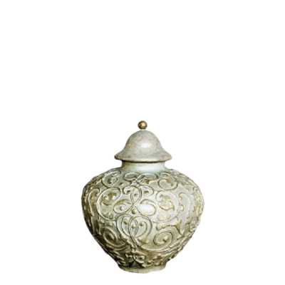 Filigree Bronze Small Cremation Urn