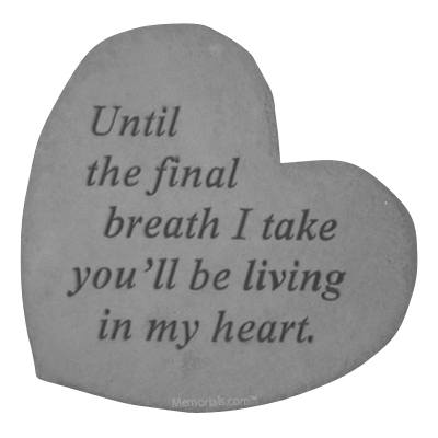 Final Breath Heart Stone