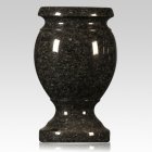 Flash Black Granite Vase