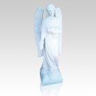 Bouquet Angel Marble Statue V