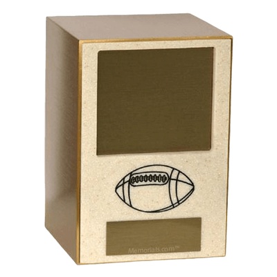 Football Sports Cremation Urn