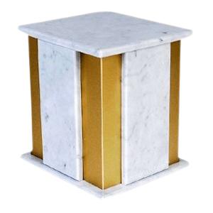 Foresta Bianco Marble Cremation Urns