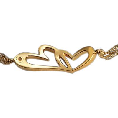 Forever Heart Cremation Bracelet II