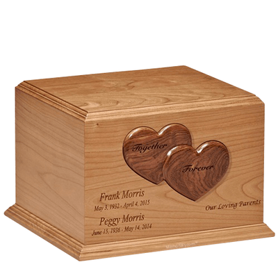 Forever Hearts Companion Cremation Urn