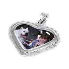 Forever Silver Photo Pendant