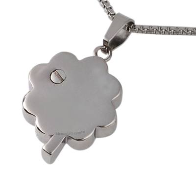 Four Leaf Clover Cremation Pendant