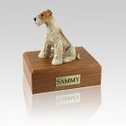 Fox Terrier Medium Dog Urn