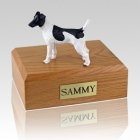 Fox Terrier Smooth Black & White Dog Urns