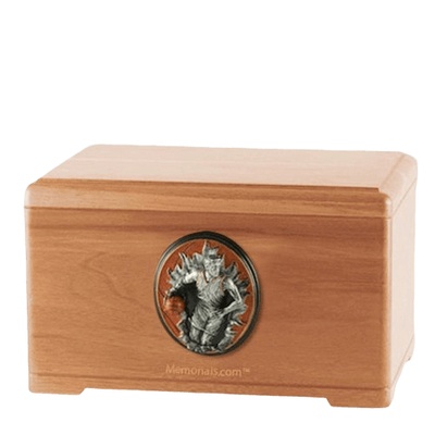 Free Throw Light Cherry Cremation Urn