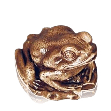 Frog Keepsake Cremation Urn