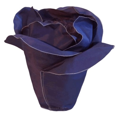 Frosted Plum Rose Cremation Urn