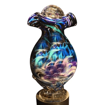 Fusic Glass Cremation Urn