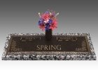 Companion Bronze Headstones