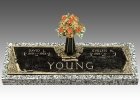 Companion Bronze Headstones
