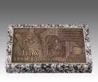 Pet Bronze Grave Marker