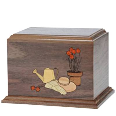 Gardener Wood Cremation Urn