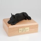 German Shepherd Black Large Dog Urn