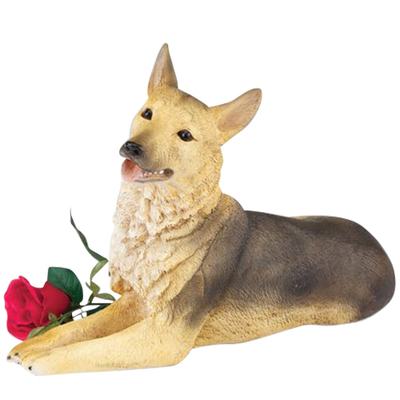 German Shepherd Cremation Urn