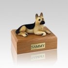 German Shepherd Tan Small Dog Urn