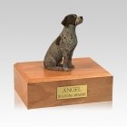 German Shorthair Sitting Medium Dog Urn