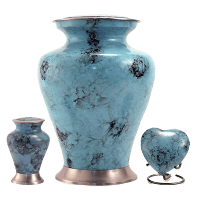 Glenwood Blue Cremation Urns