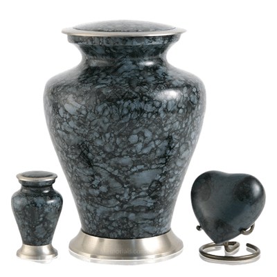 Glenwood Gray Marble Cremation Urns