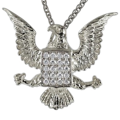 Glory Eagle Cremation Pendant III