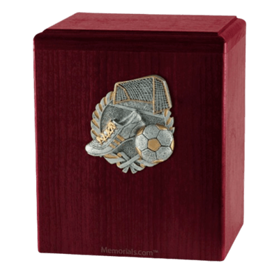 Goal Rosewood Cremation Urn