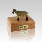 Goat Brown Medium Cremation Urn