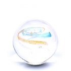 Gold & Aqua Galaxy Medium Memory Glass Keepsake