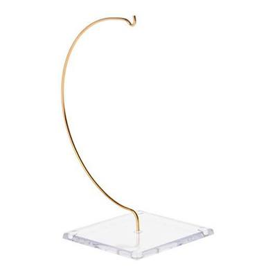 Gold & Clear Large Pendant Stand