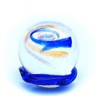 Gold & Ocean Blue Galaxy Memory Glass Keepsake