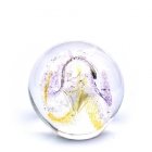 Gold & Purple Embrace Medium Memory Glass Keepsake