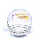 Gold & Purple Galactic Medium Memory Glass Keepsake