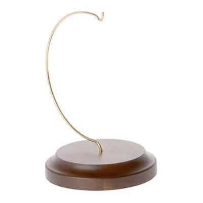 Gold & Wood Pendant Stand