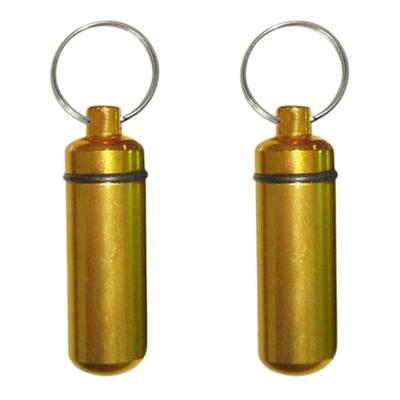 Gold Cremation Keychains