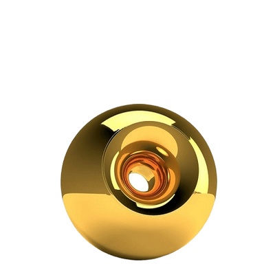 Gold Orb Small Urn